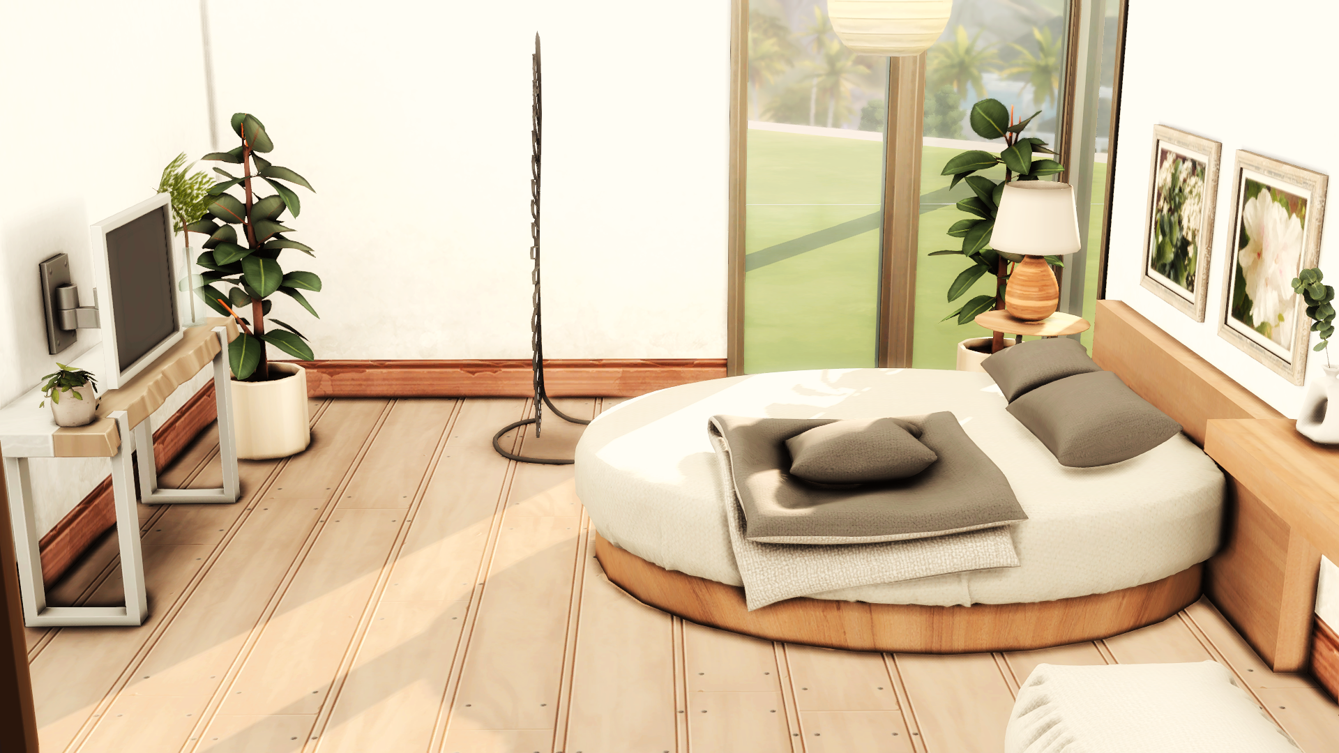 Minimal White Bedroom
