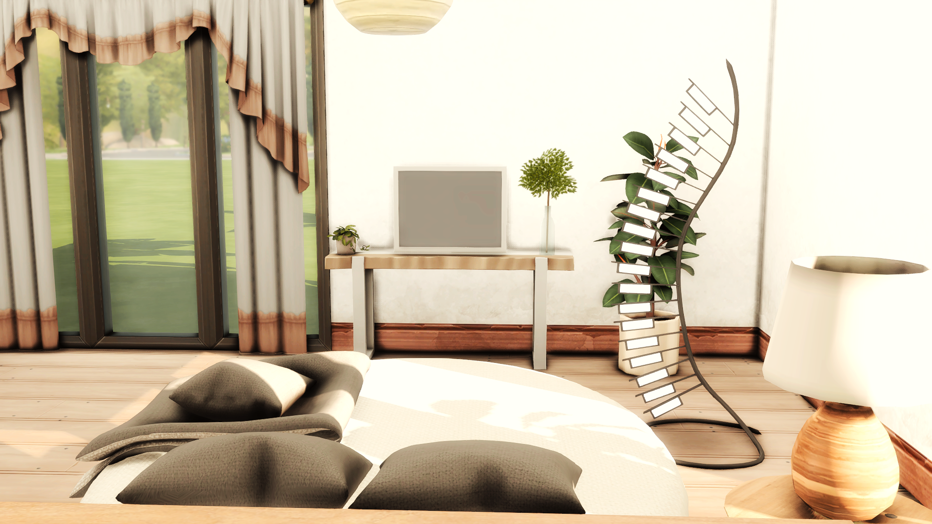 Minimal White Bedroom
