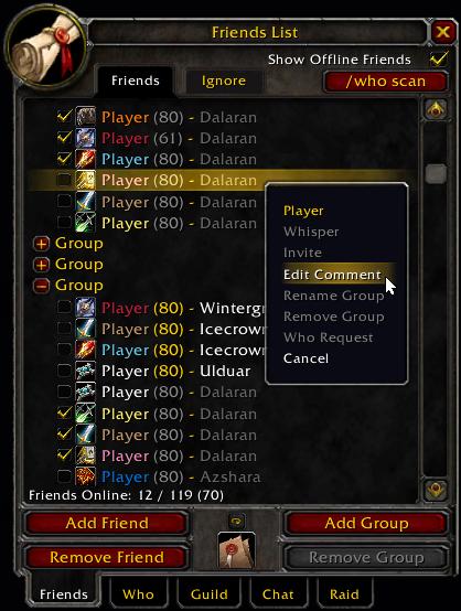 HoloFriends (continued) - World of Warcraft Addons - CurseForge