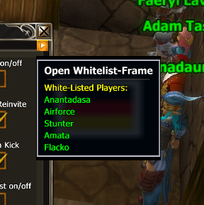 Whitelistframe