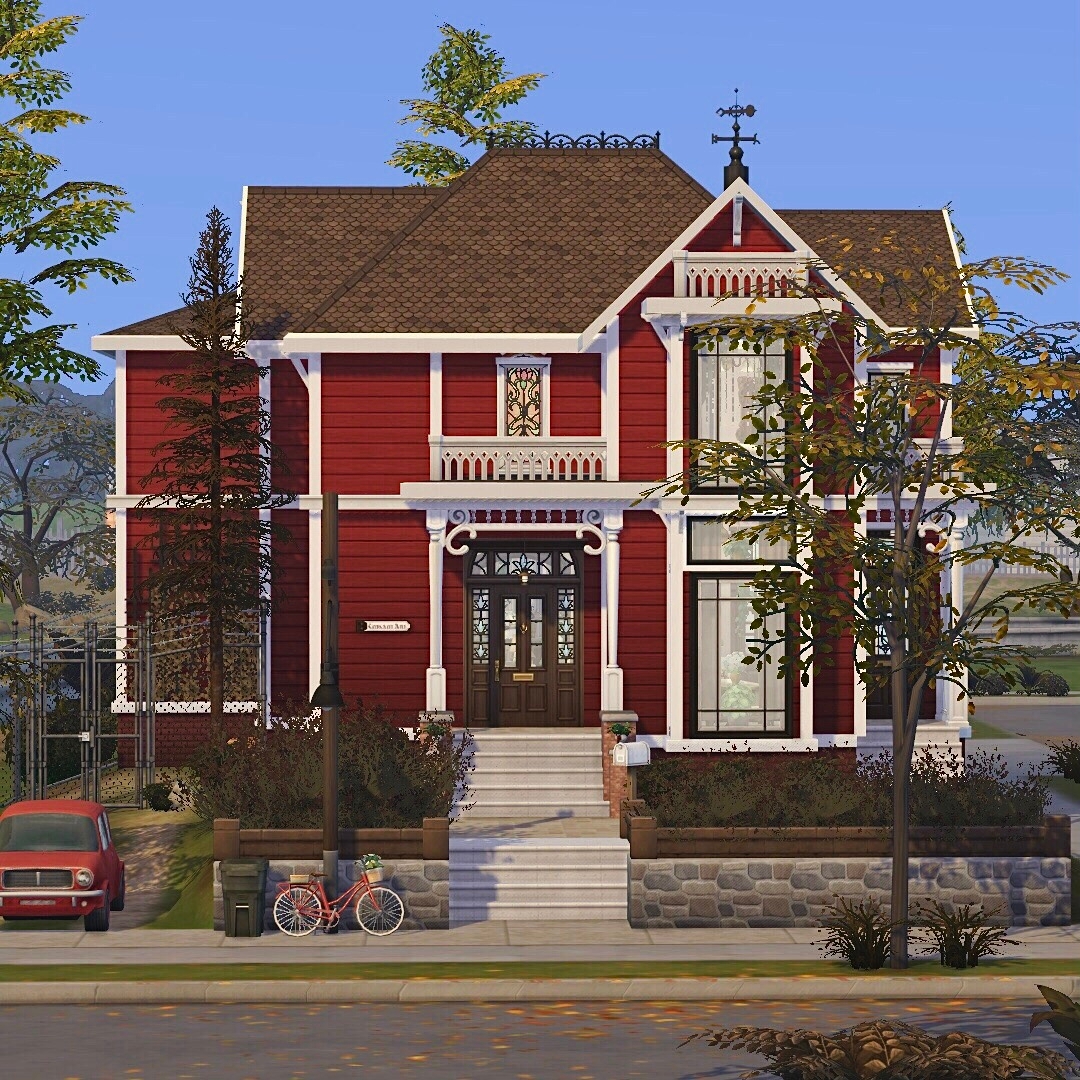 Halliwell Manor No CC Screenshots The Sims 4 Rooms / Lots