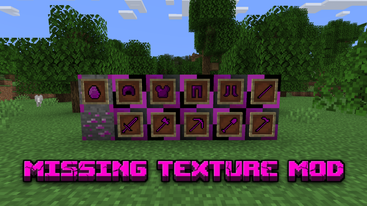 Missing texture screenshots mods minecraft