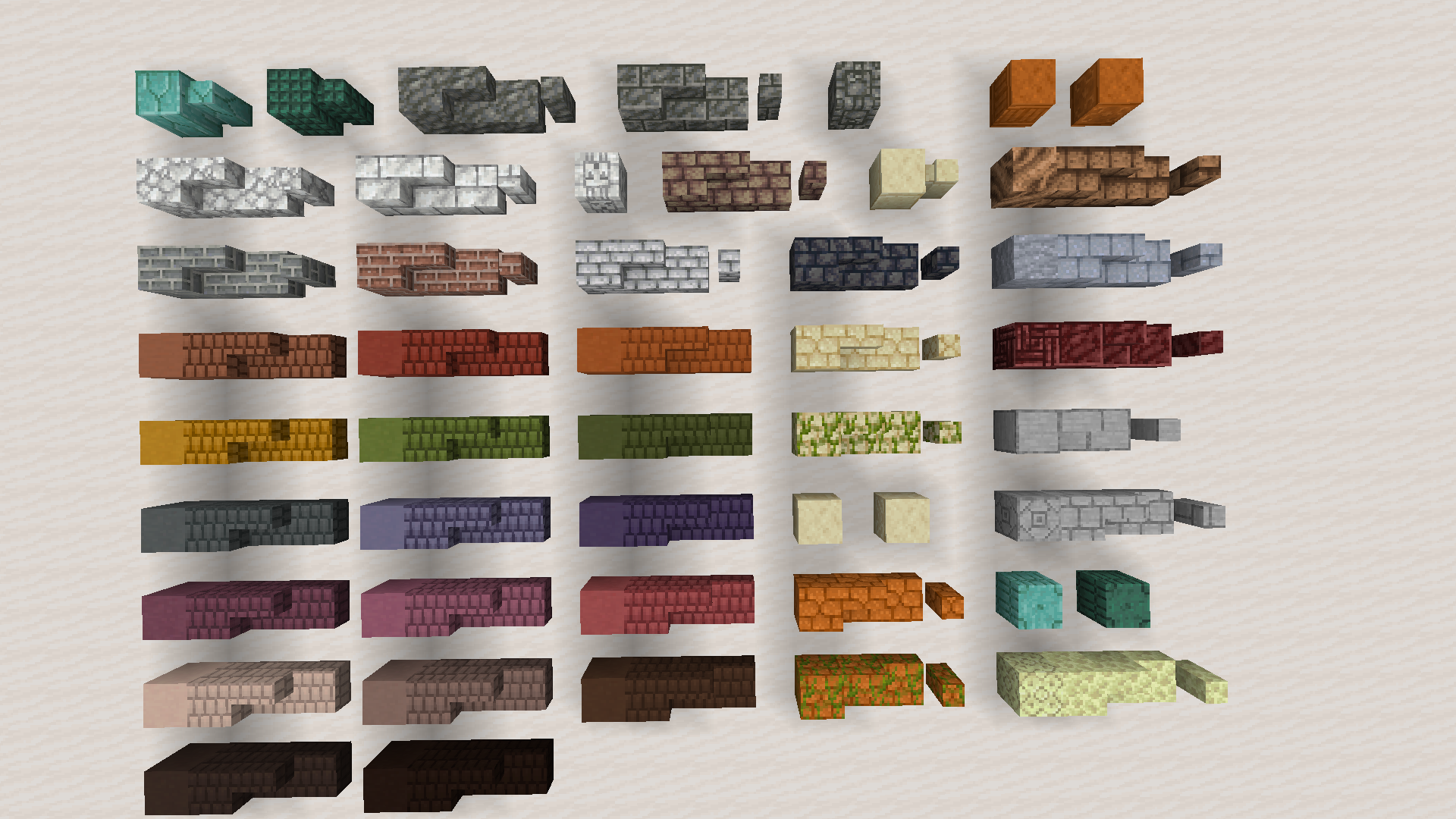 Chiseled Bricks & Tiles Screenshots Minecraft Mods