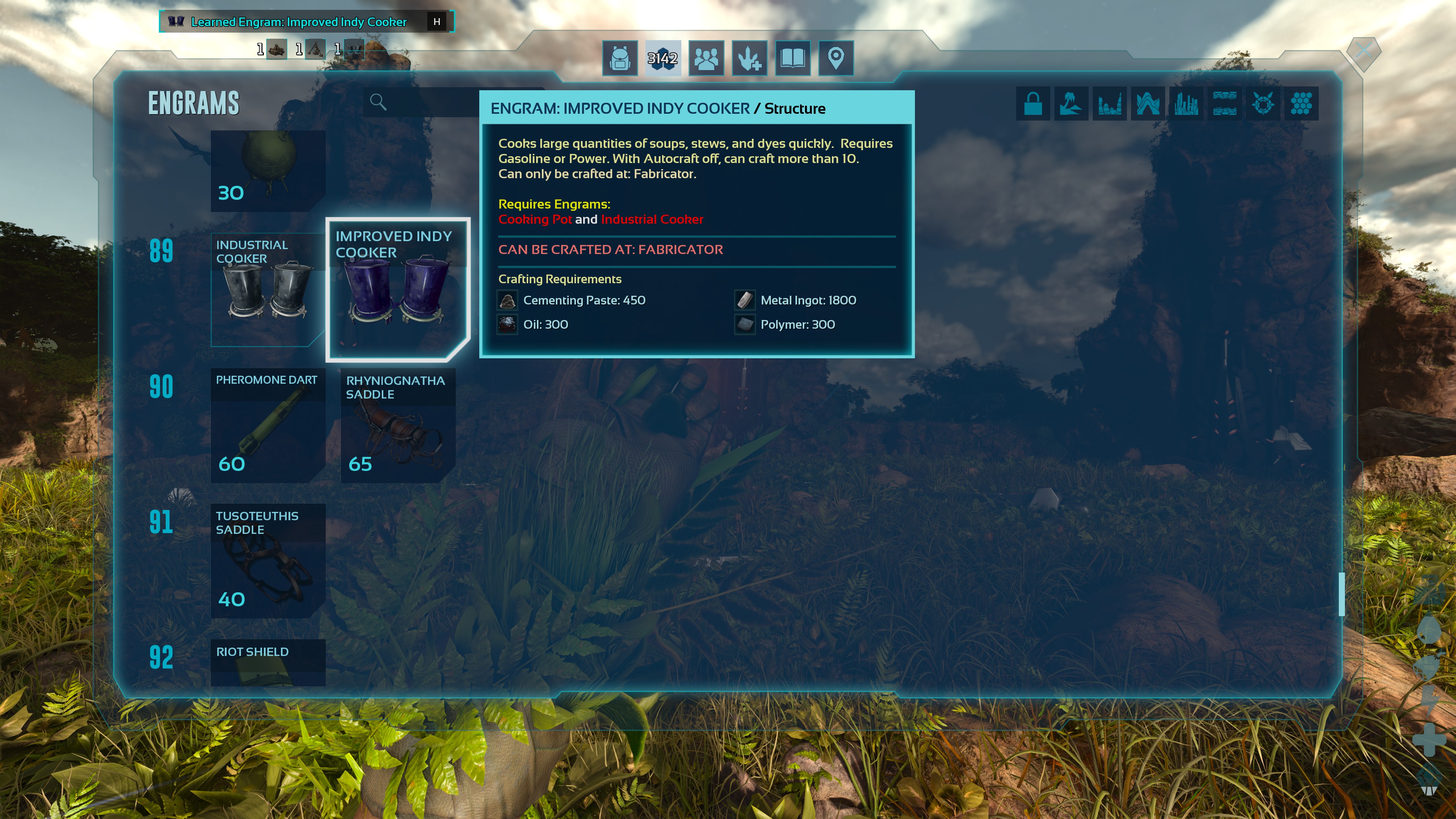 Improved Indy Cooker Screenshots Ark Survival Ascended Mods