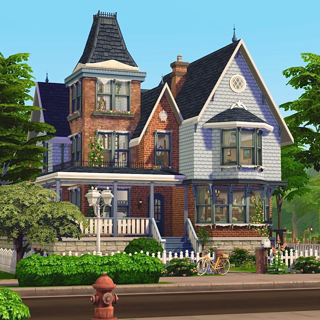 sims 4 victorian house cc