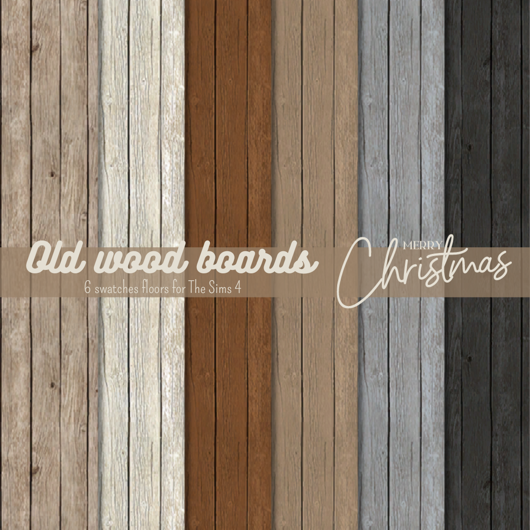 Christmas 2022 - Old wood boards - Floors