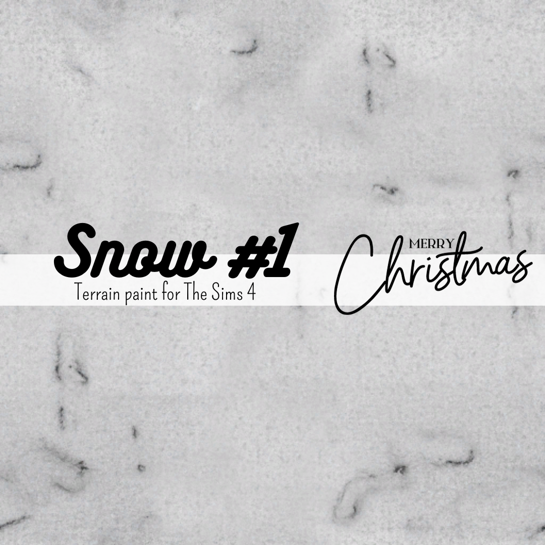 Christmas 2022 - Snow #1 - Terrain paint