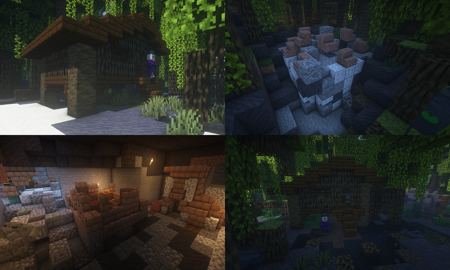 Historical structures datapack screenshots minecraft