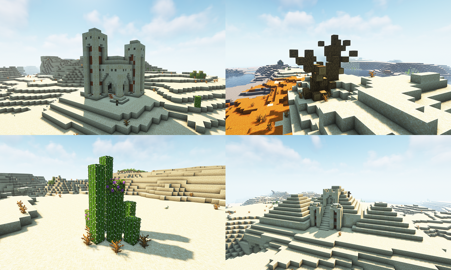 Historical structures datapack screenshots minecraft