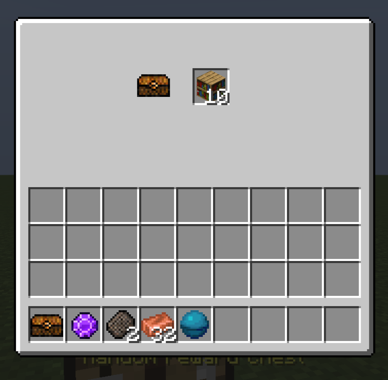 Reward example 1