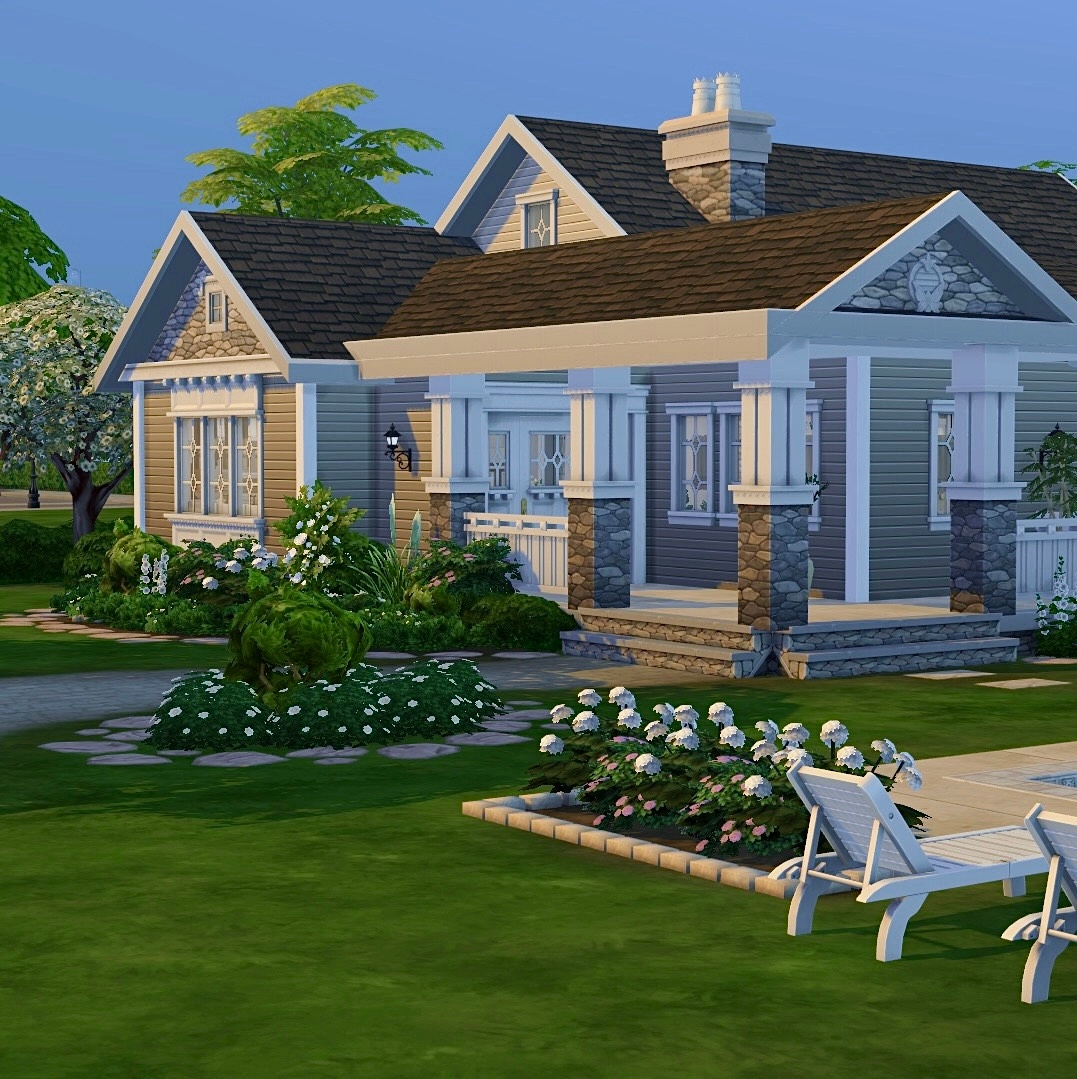 American Family House | No CC | 01 - Screenshots - The Sims 4 Rooms ...