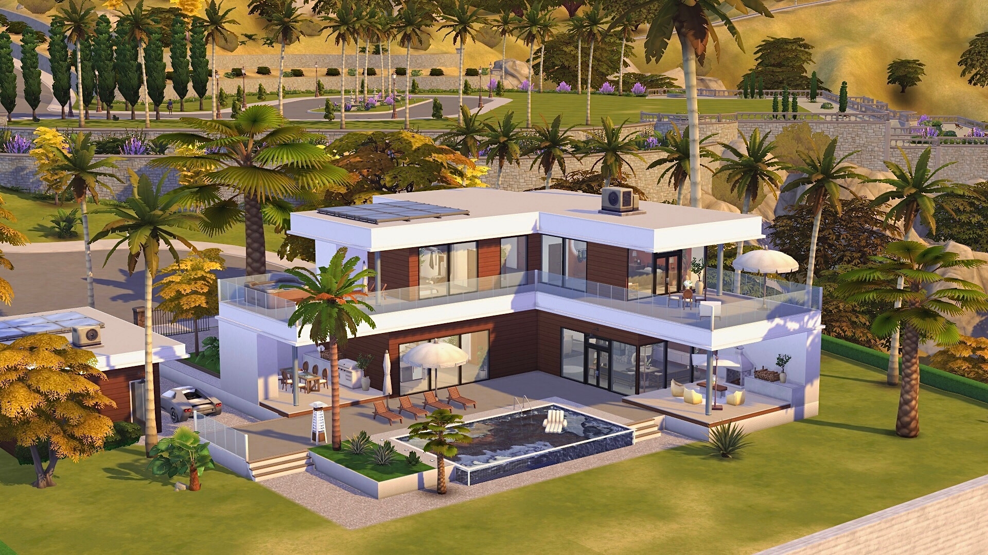 Modern Luxe Home | No CC - The Sims 4 Rooms / Lots - CurseForge