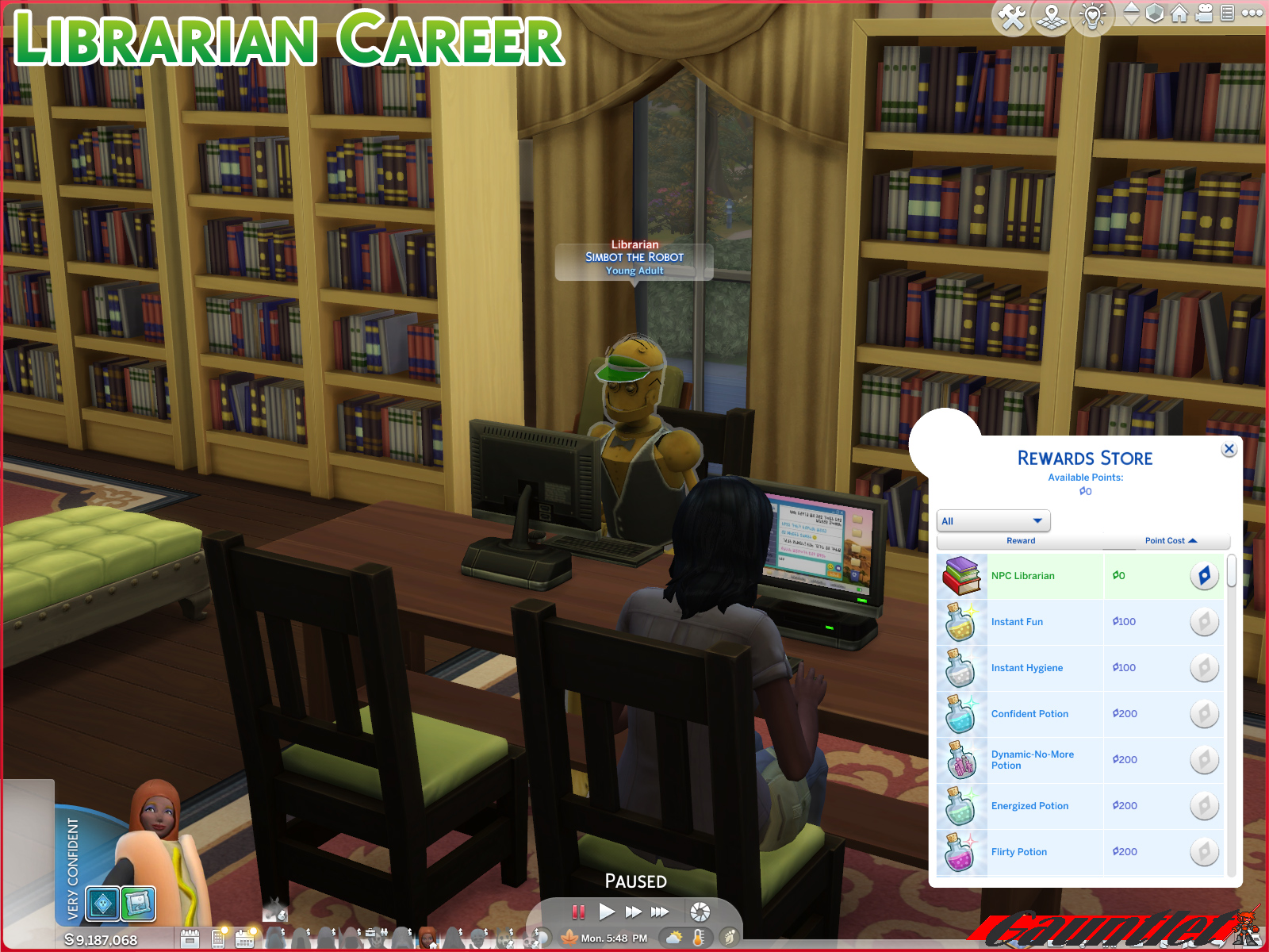 Install NPC Librarian Career - The Sims 4 Mods - CurseForge