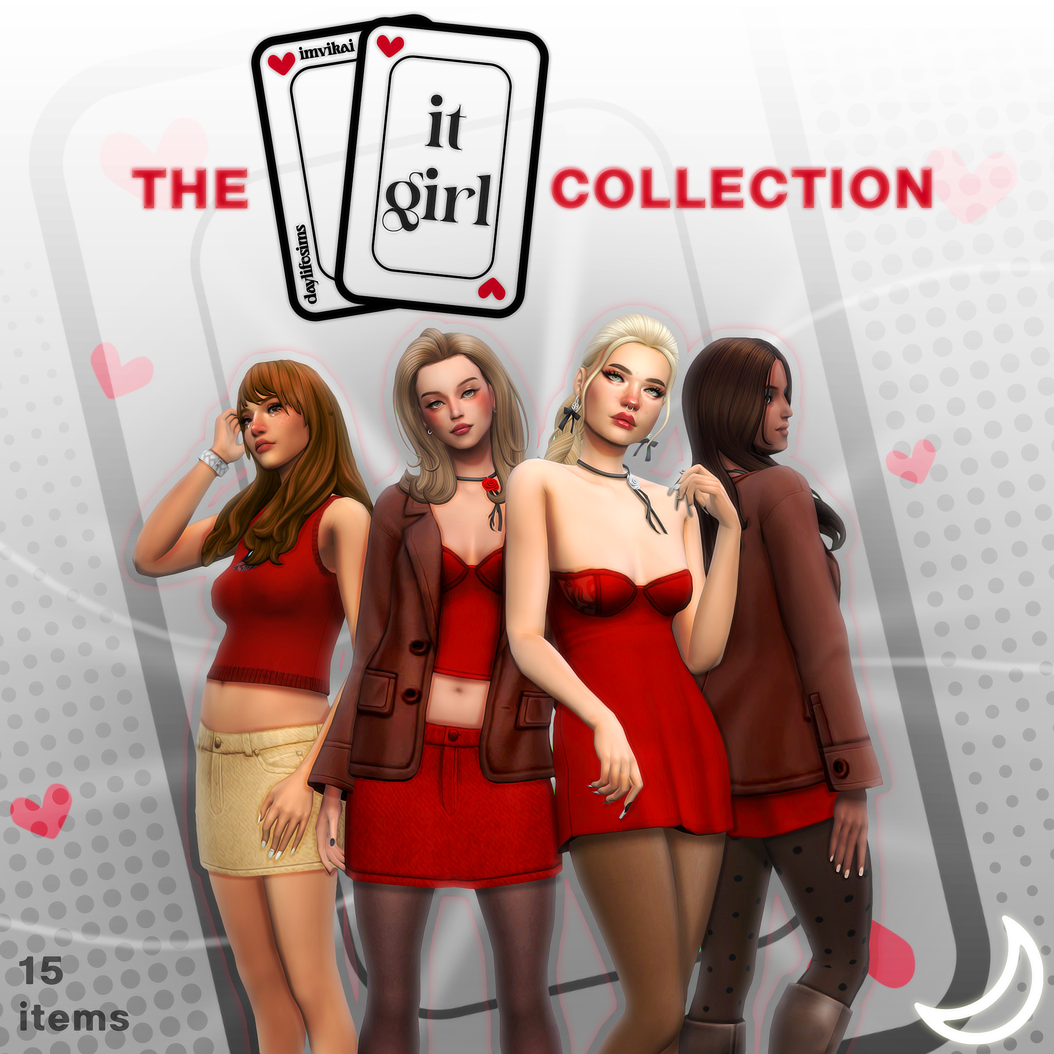 IT GIRL COLLECTION BY IMVIKAI & DAYLIFESIMS