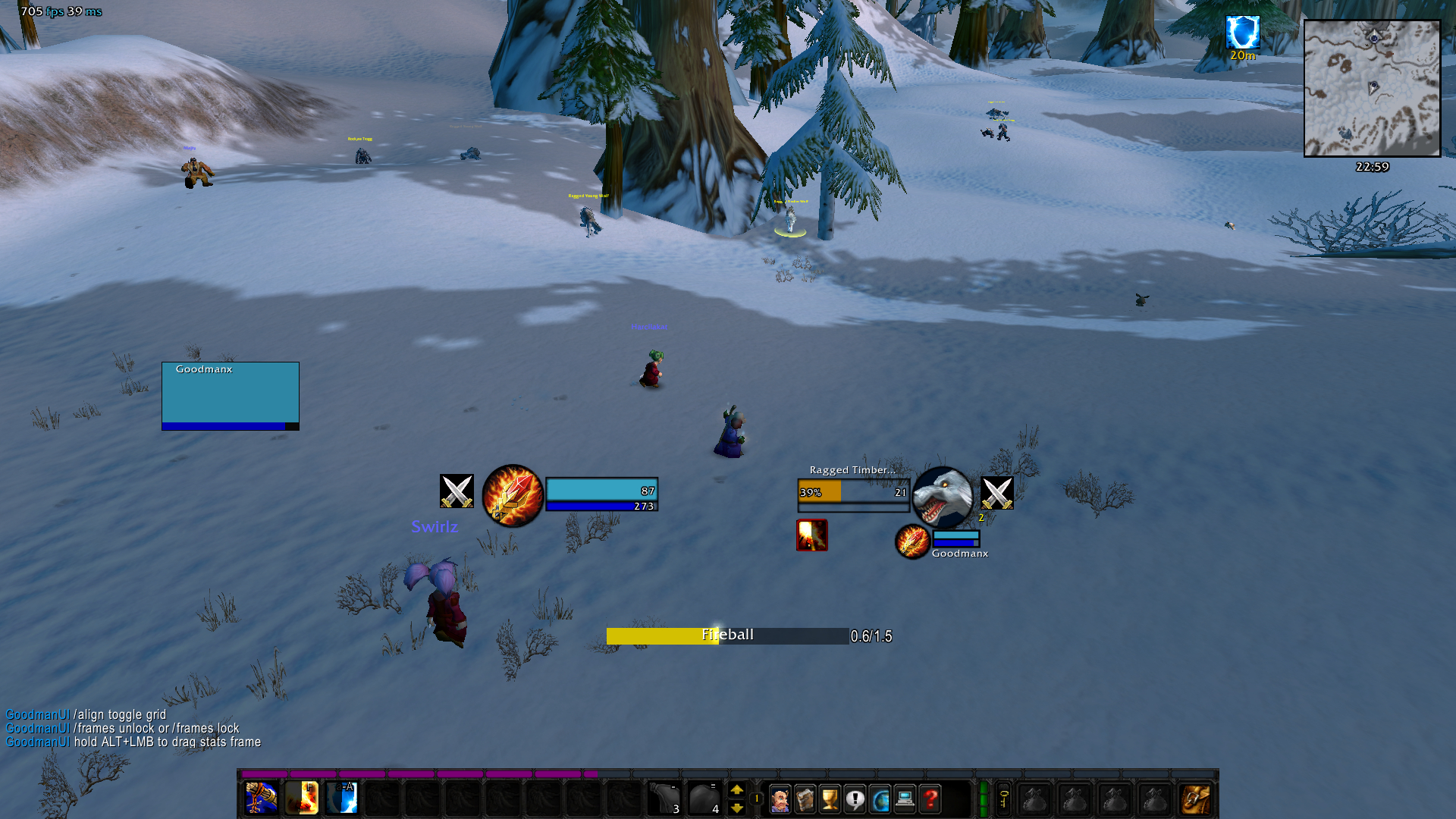 In combat look