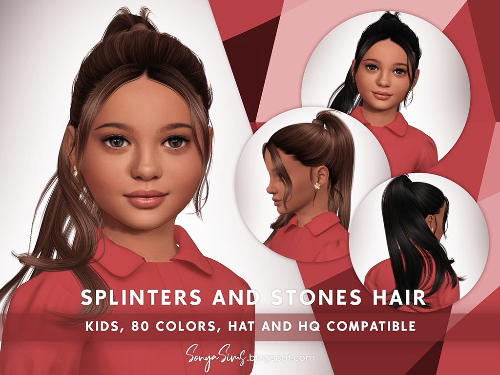 SPLINTERS AND STONES HAIR KIDS