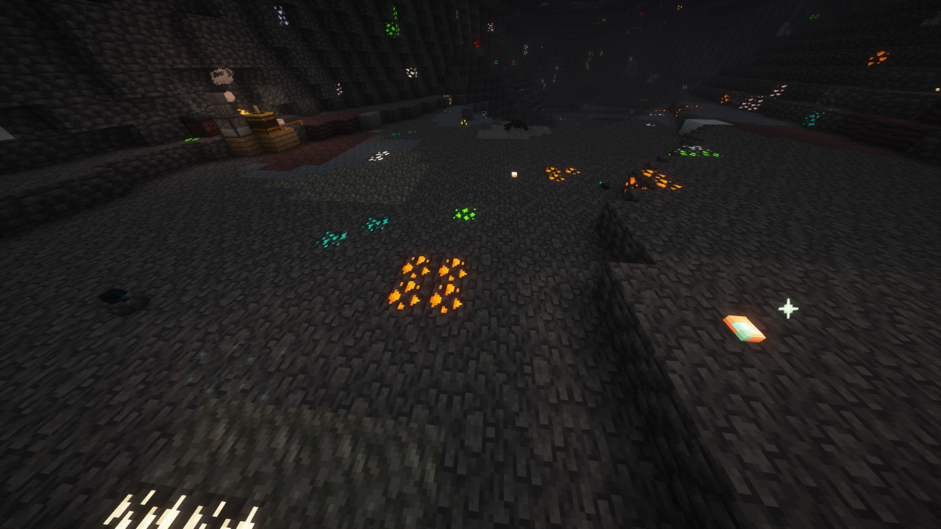 AOF: Emissive Ores - Gallery - Minecraft Resource Packs - CurseForge