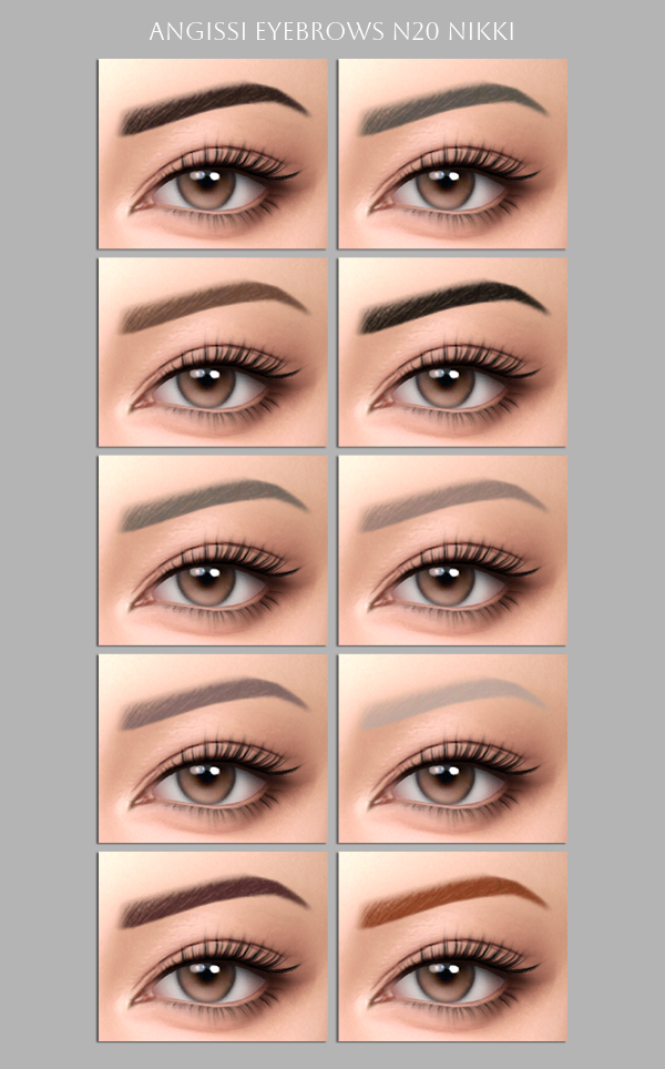  Eyebrows n20 Nikki