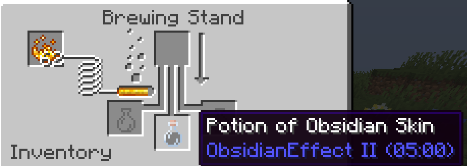 ObsidianSkin Potion step 5