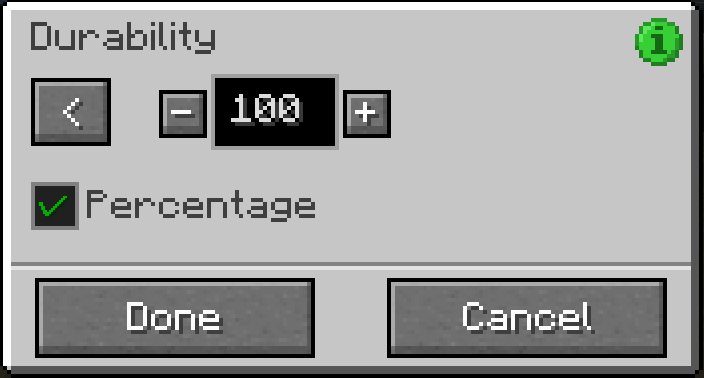 Durability filtering
