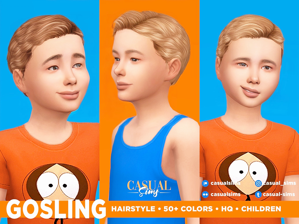  CasualSims - Ryan Gosling Hairstyle Children