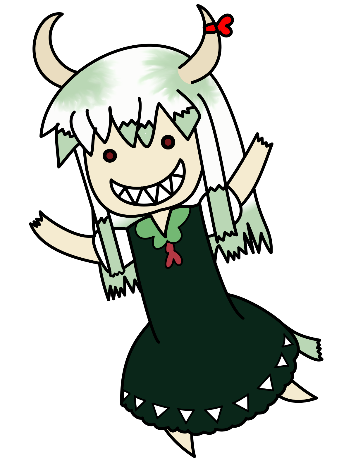 <p>i'm declaring keine the new mascot for druidbar. She'd be a druid if she wasn't busy eating history.</p>