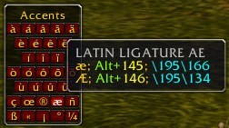 AccentsBank - World of Warcraft Addons - CurseForge