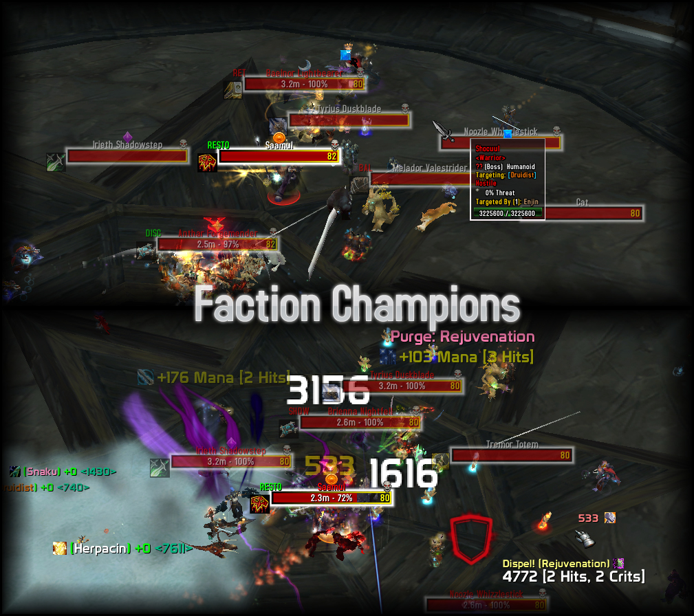 <p>Faction Champions class and totem icons.</p>