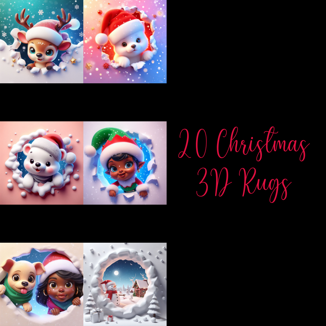 Christmas 3D Rugs