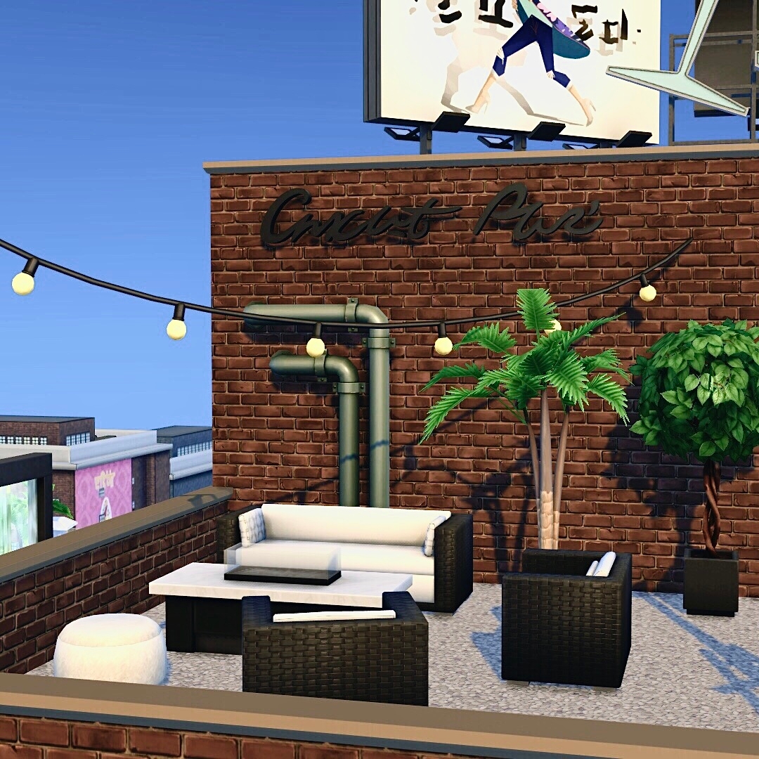 Industrial Rooftop Restaurant