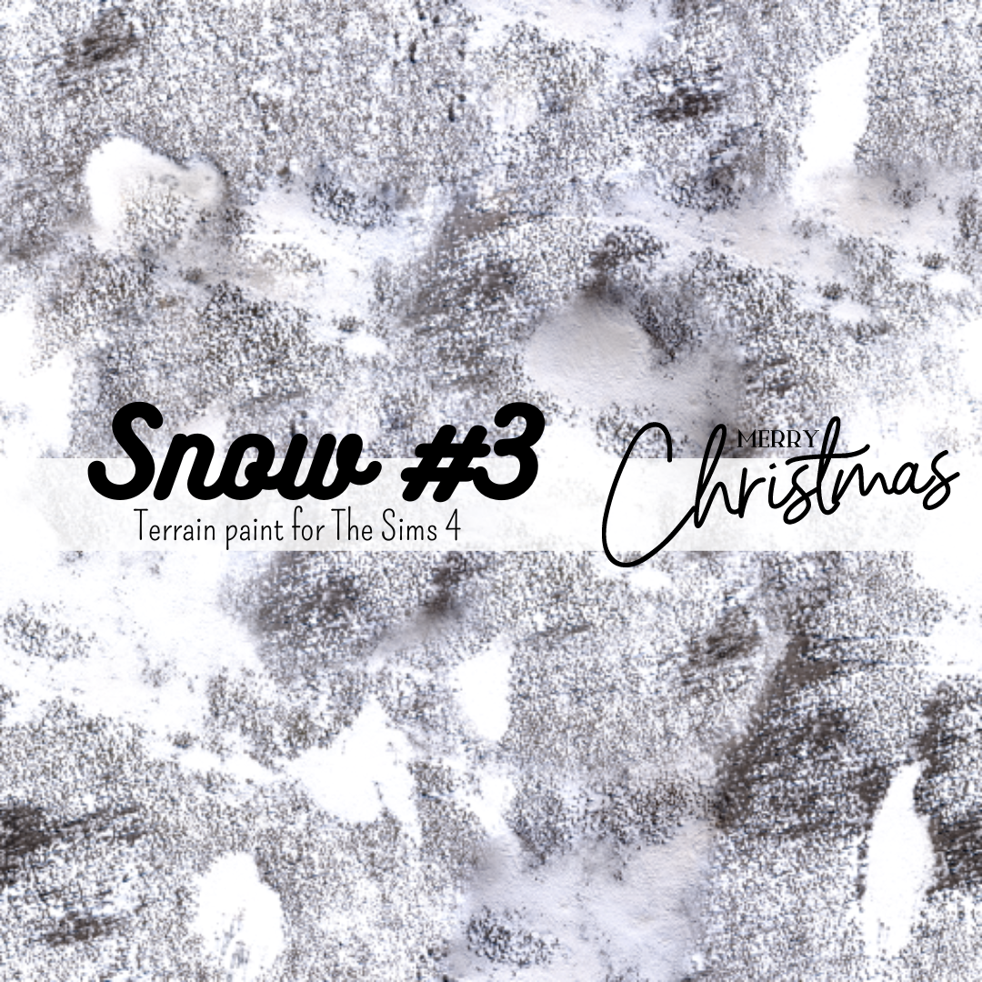 Christmas 2022 - Snow #3 - Terrain paint