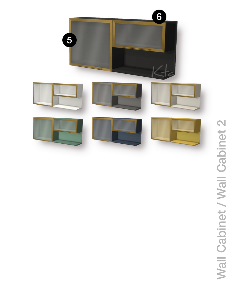 10. Wall Cabinets (32-38)