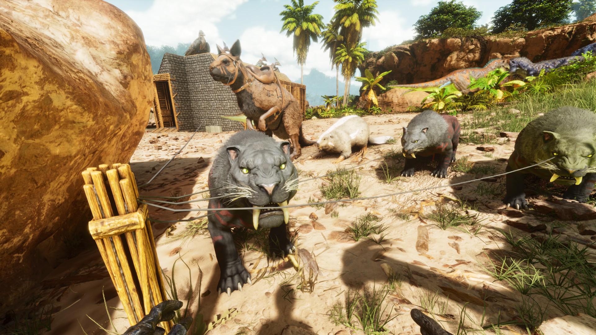 Hitching Post Screenshots Ark Survival Ascended Mods