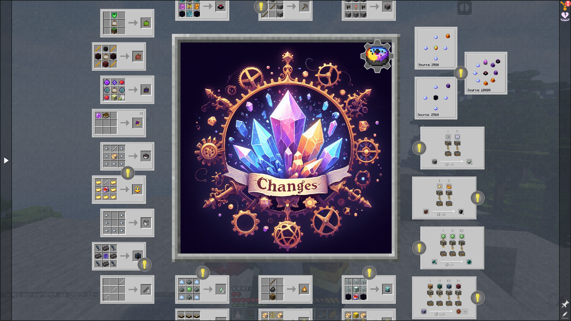 Thumbnail Overview of some major changes, recipes!