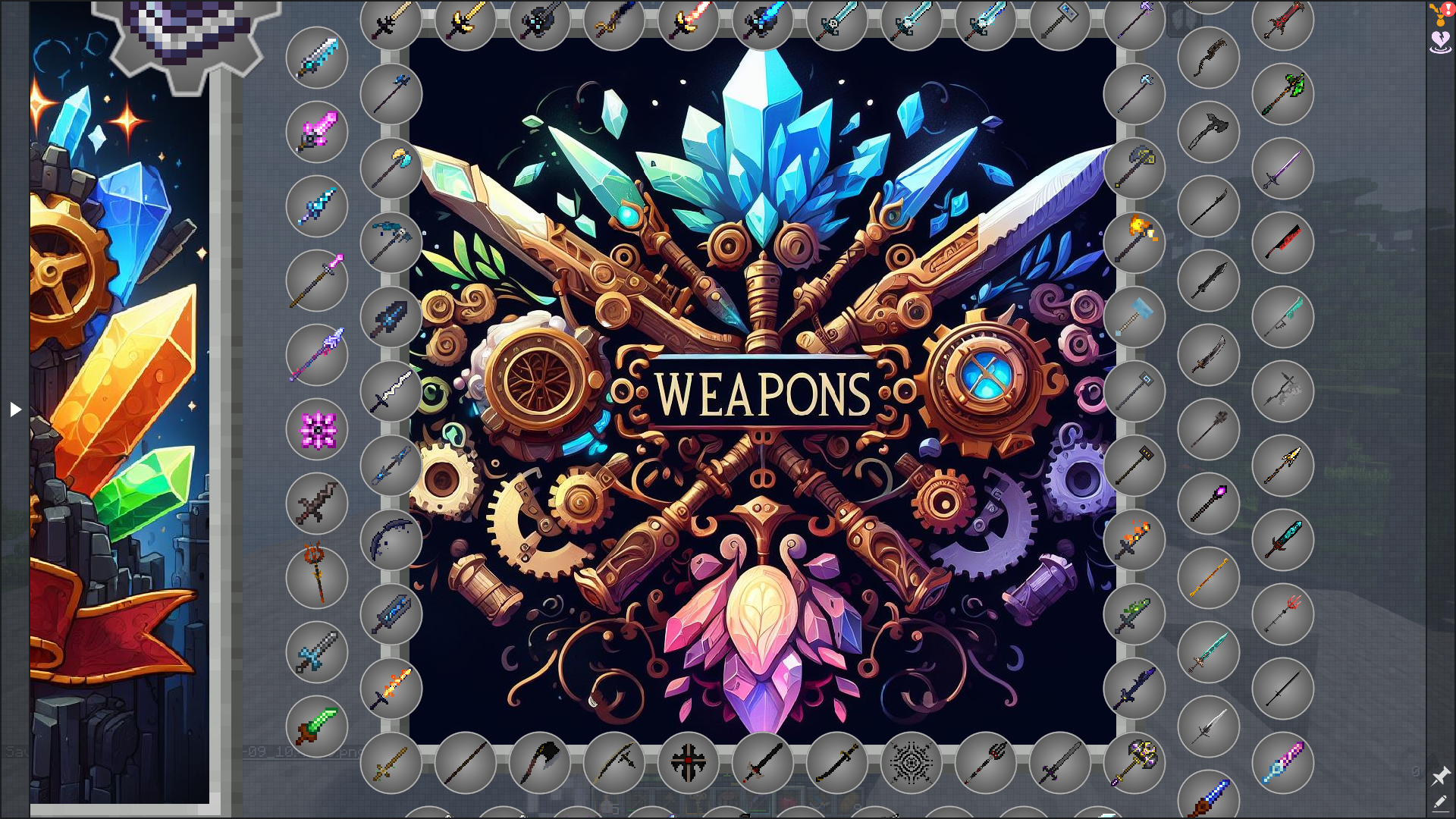 Thumbnail Obtain all the Rare Weapons!