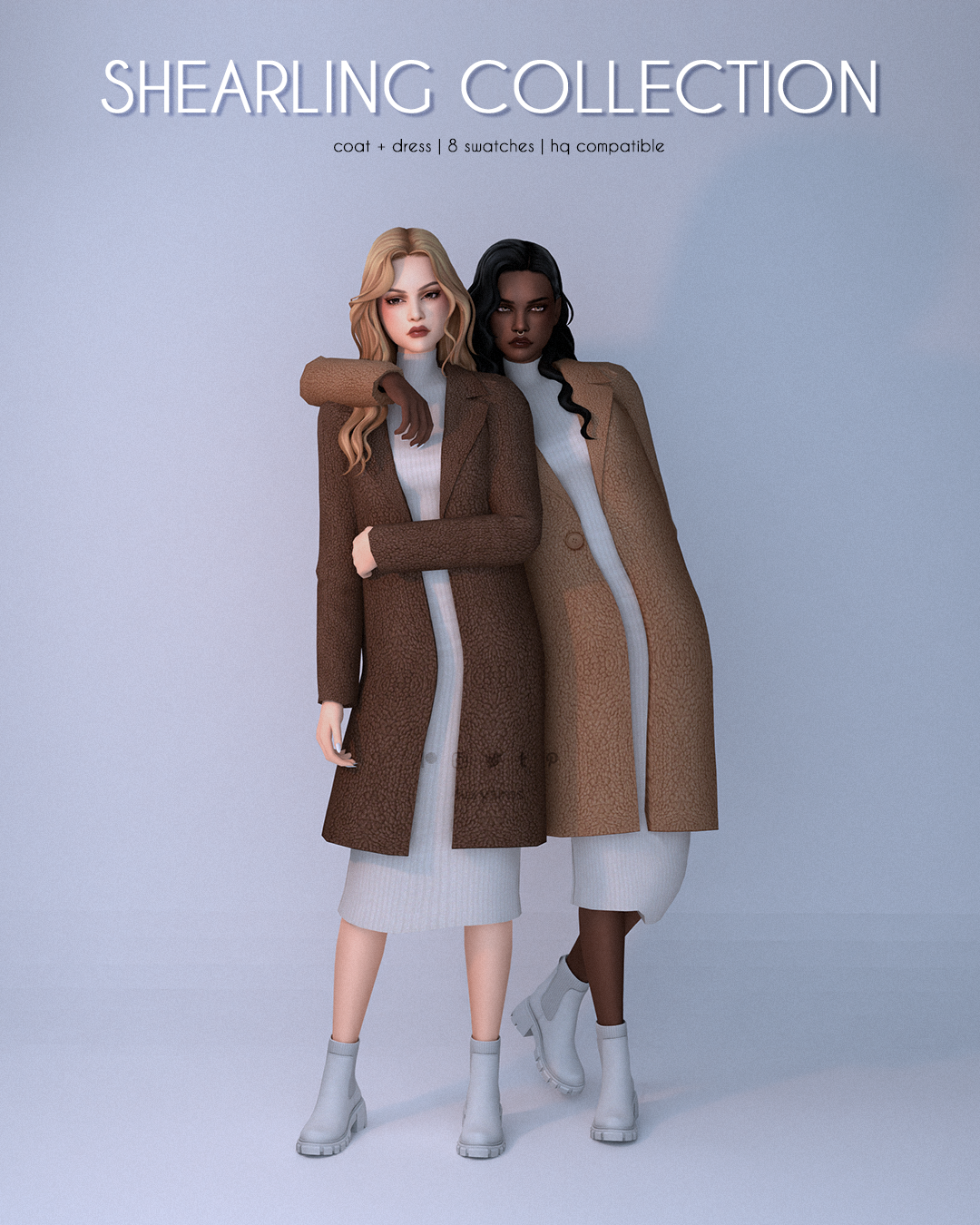 Shearling Collection Coat + Dress