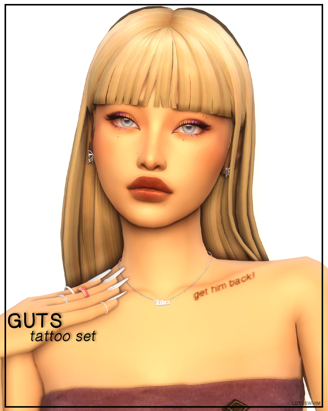 GUTS Tattoo Set