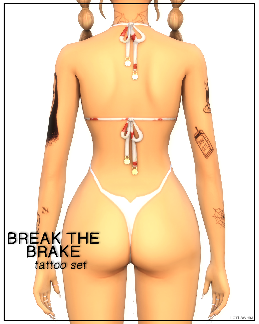 Break the Brake Tattoo Set