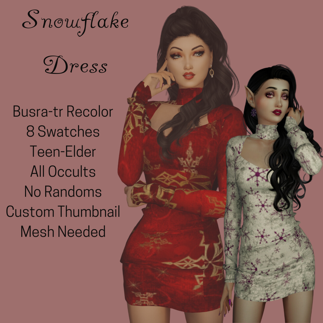 SnowFlake Dress