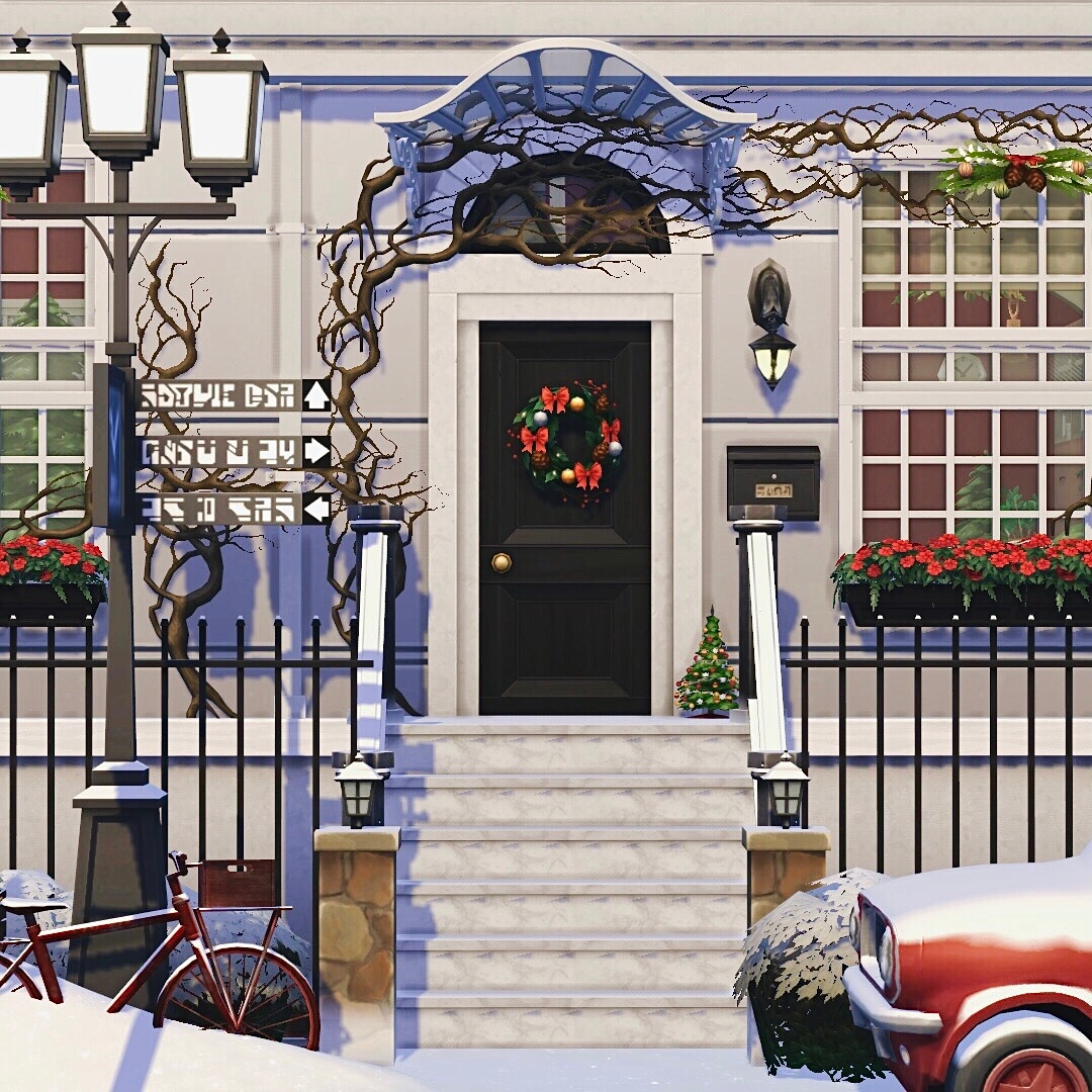 Christmas London Townhouses