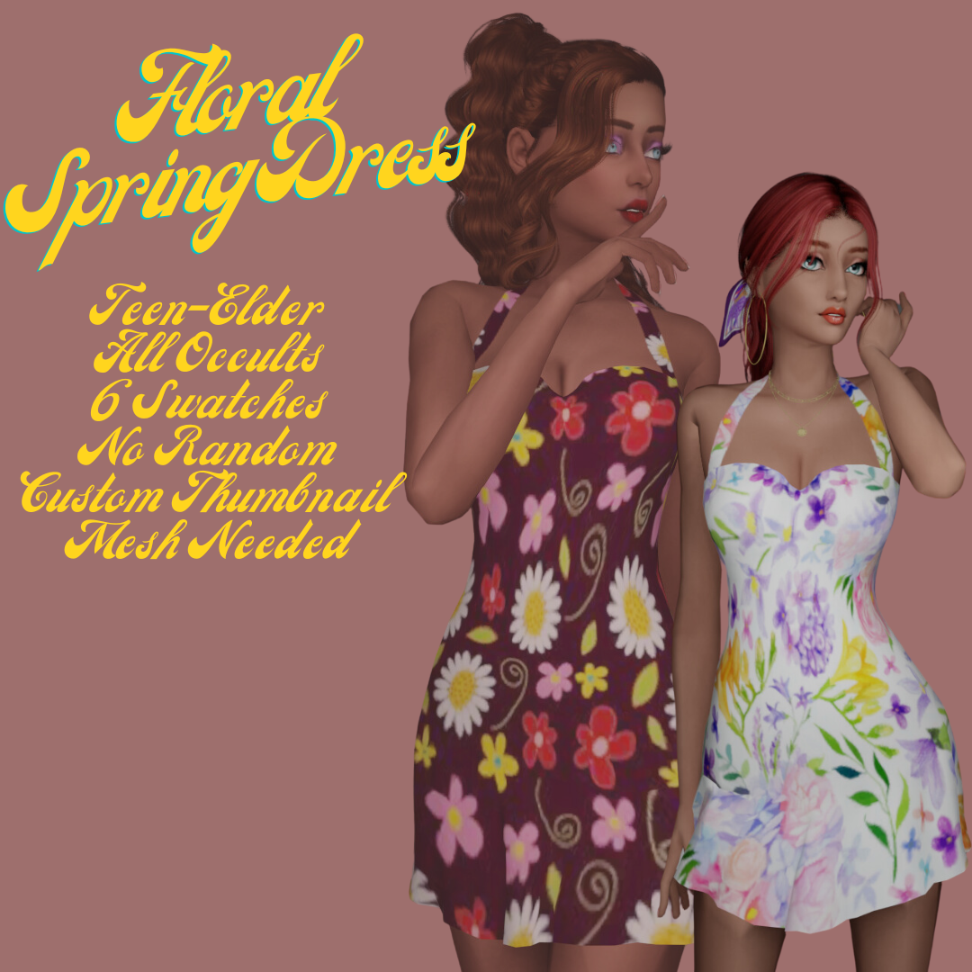 Floral Spring Dress