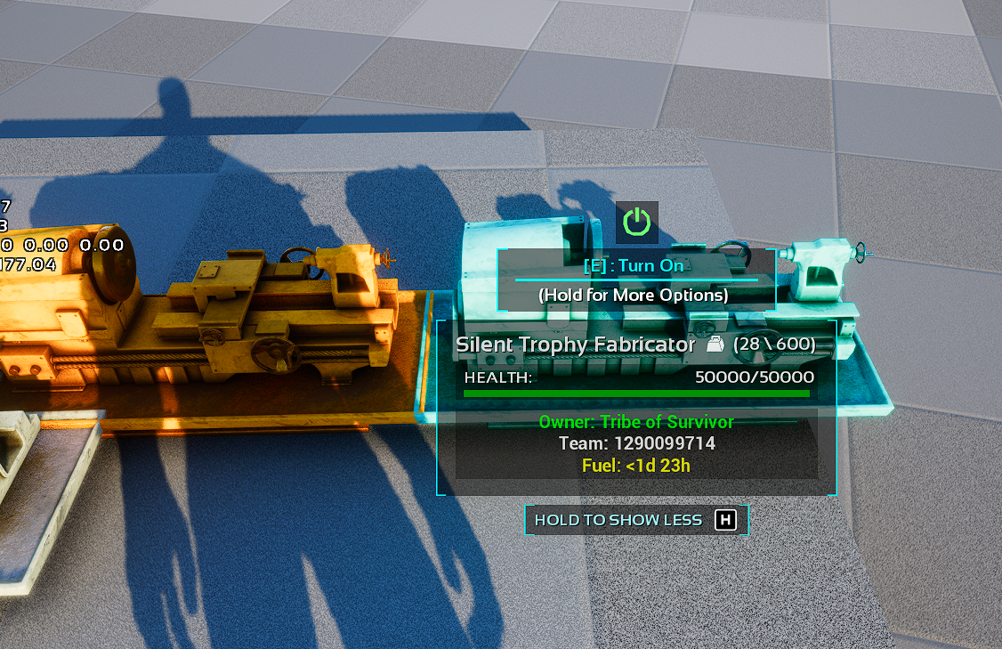 Silent Trophy Fabricator with craftable element Screenshots Ark
