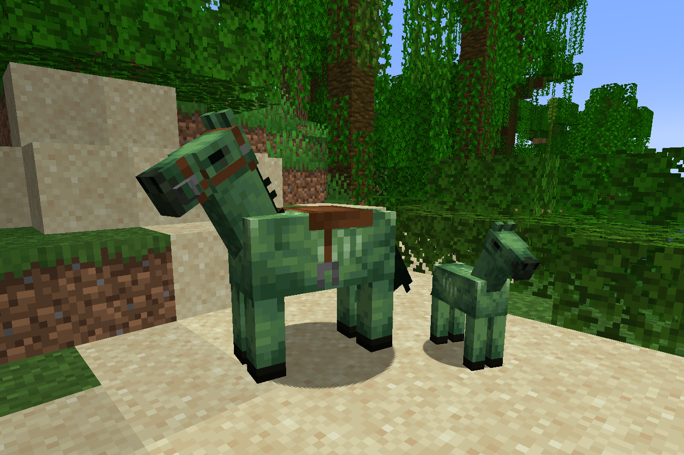 Zombie Horse Summon Screenshots Mods Minecraft