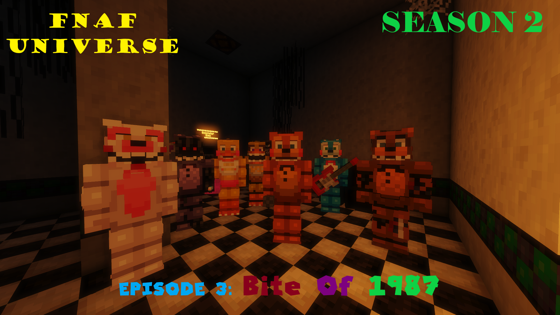 FNAF UNIVERSE: SEASON 2 - Episode 3 - The Bite of 1987 (Minecraft Roleplay)  - Videos - Show and Tell - Minecraft CurseForge