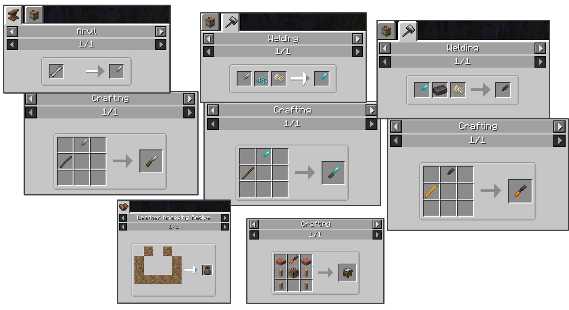 Скачать Chisels & Bits for TFC для Майнкрафт (Minecraft) [1.20.1] [1.18.2]