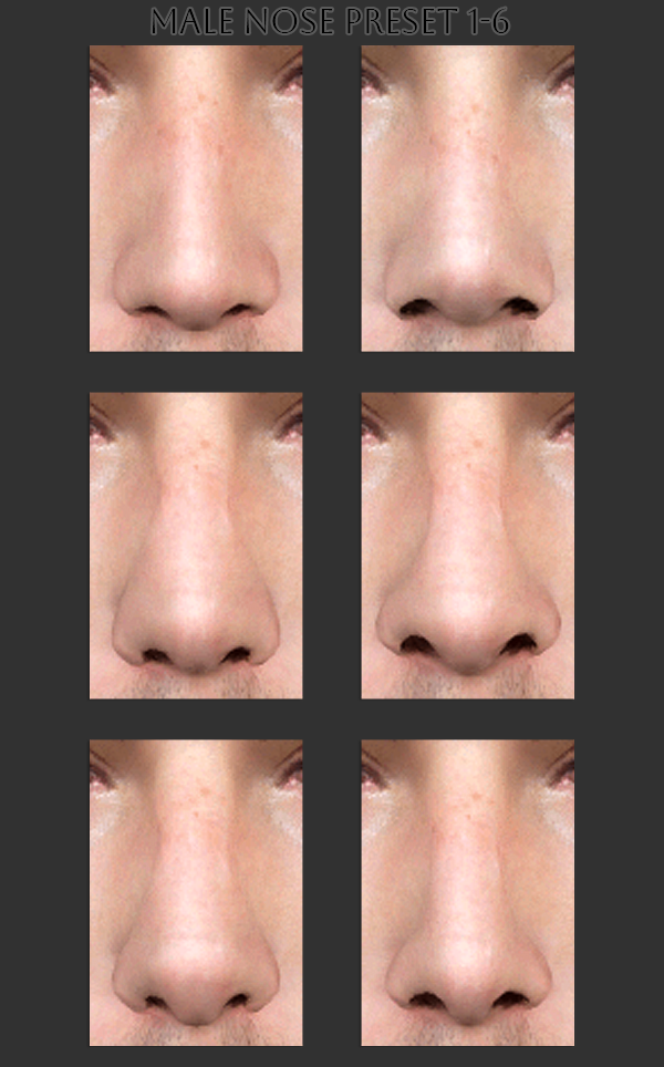 Male Nose Preset 1 6 Screenshots Create A Sim The Sims 4