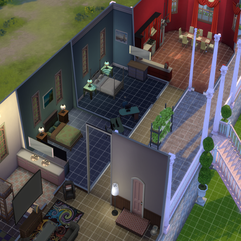 Kisia Kastle - The Sims 4 Rooms / Lots - CurseForge