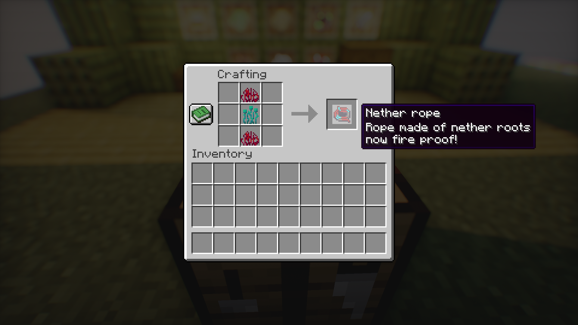 Nether rope recipe