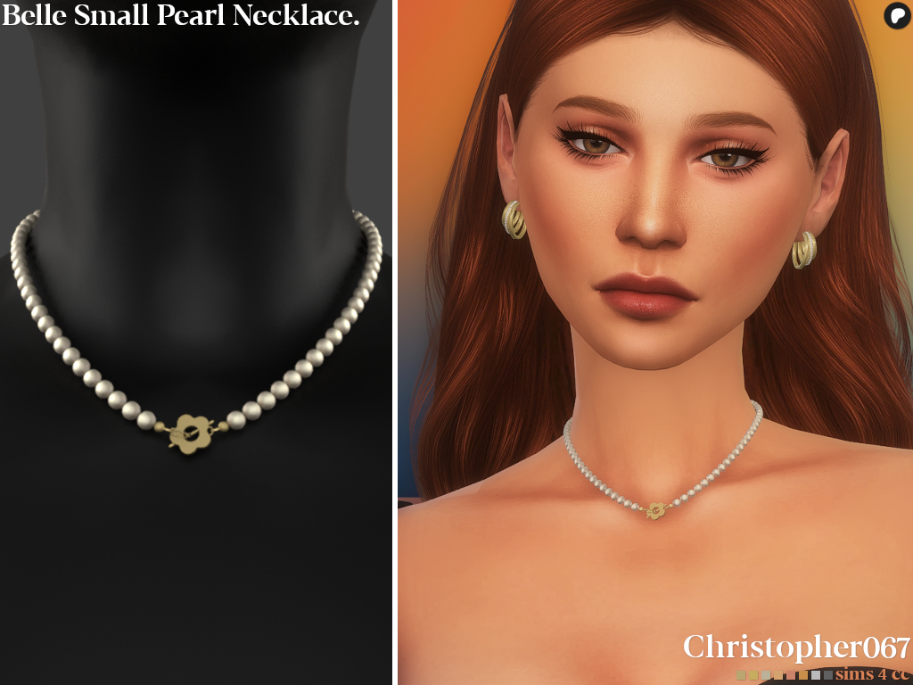 Belle Small Pearl Necklace