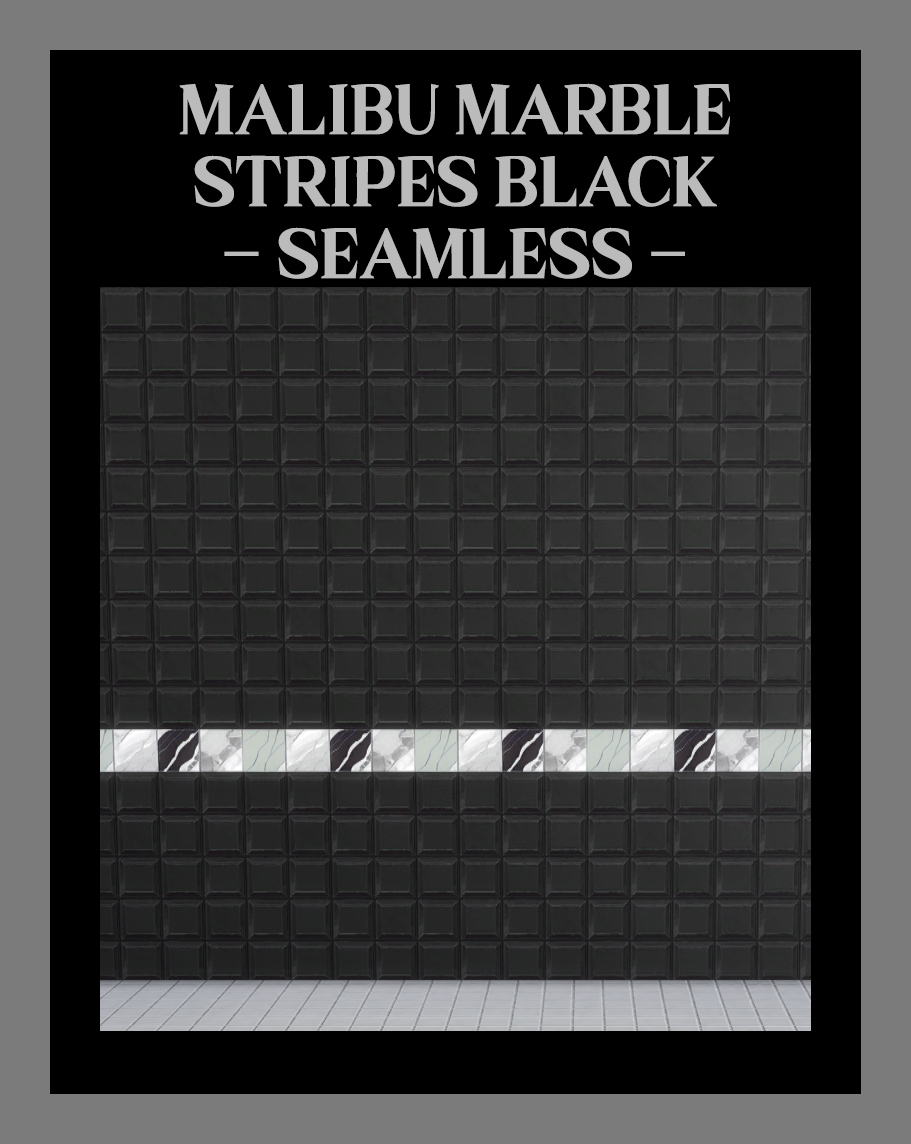 with marble stripes in black seamless